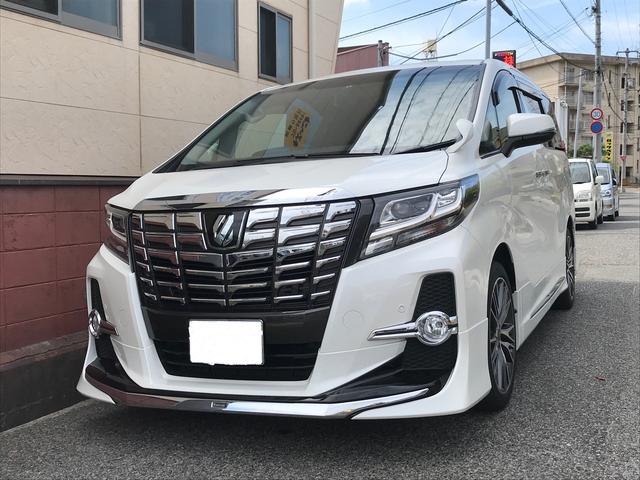 アルファード　シートカバー　取付け　[　尾道市　販売 車検 板金 塗装 パーツ 持込取付　クライス　] 