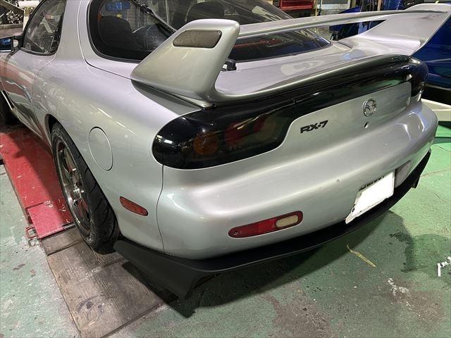 RX-7　FD3S　スポイラー修理　FRP　カーボン　広島市　佐伯区　西区　中区　安佐南区　大竹市　廿日市市