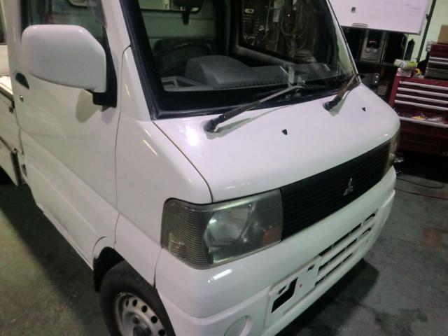 ミニキャブトラック　シリンダー交換