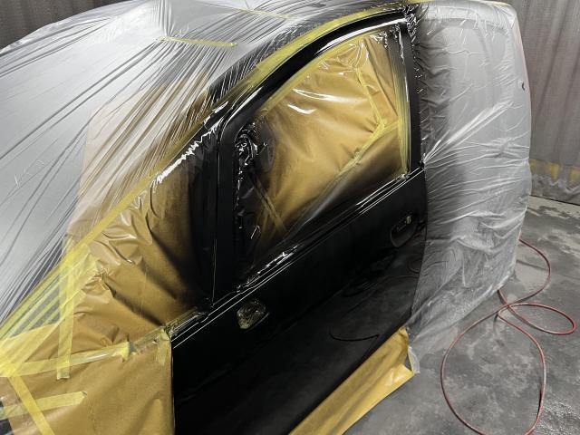 三菱　コルト　ﾄﾞｱ塗装　＃広島市#中区#西区#佐伯区#安佐南区#廿日市市#大竹市