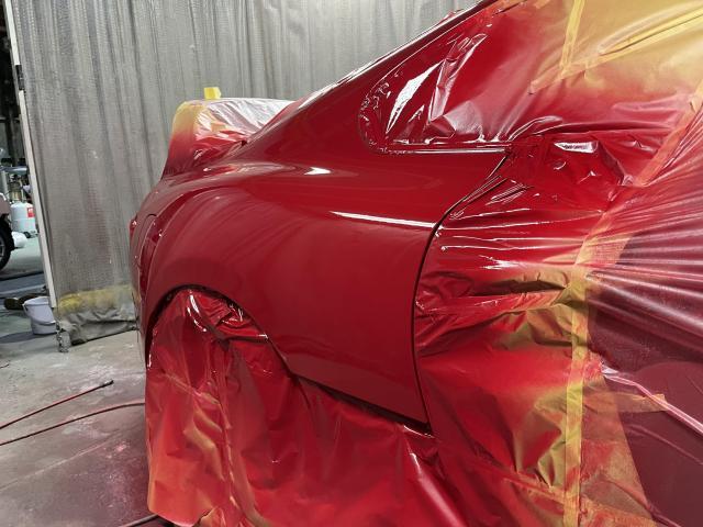 トヨタ　スープラ　塗装　クリヤー剥げ修理　＃広島市#中区#西区#佐伯区#安佐南区#廿日市市#大竹市#クリヤ剥げ修理＃板金塗装