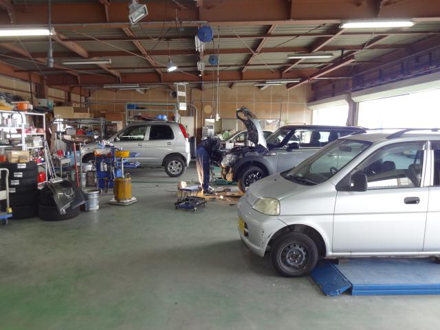 修理や車検はお任せください。