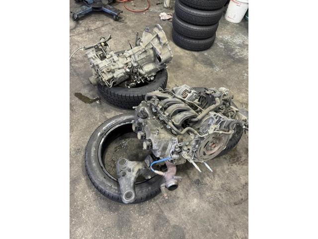 ダイハツ　ハイゼットバン　エンジン　載せ替え【鳥取県　鳥取市で持込でのタイヤ交換・ナビ・ETC・ドライブレコーダー等のパーツ取付・車検・整備・修理の事なら智頭石油　オーレ叶　へお問合わせ下さい！ ！】