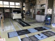 車検専用ラインも完備しています作業もスムーズでお待たせいたしません