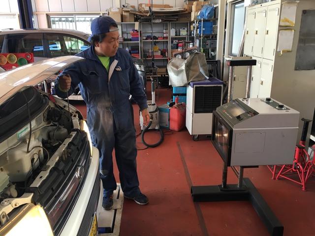 車検はもちろん修理お任せください