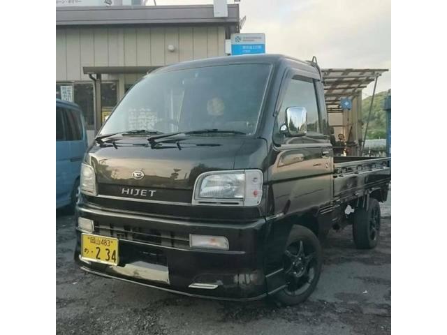 ダイハツ　ハイゼットトラック　塗装　フロントスポイラー　ワンオフエアロ　オールペイント