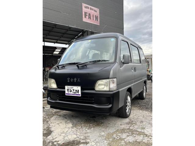 スバル　サンバーバン　塗装