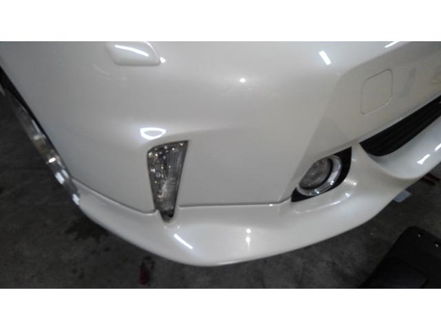 プリウスαにLEDウインカー取付