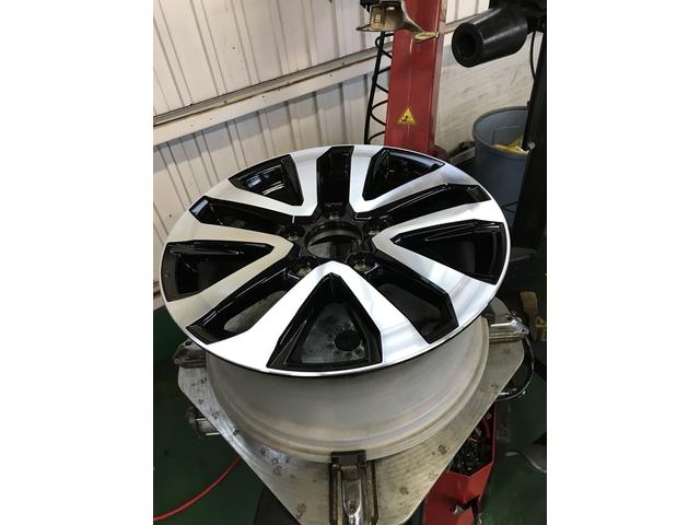 ２０インチタイヤ交換　＜トヨタ　ランドクルーザー＞