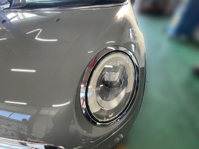 ＭＩＮＩ クーパー ライト研磨施行