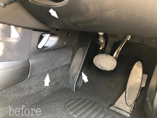 BMW　ＭＩＮＩ　艶出しルームクリーニング 