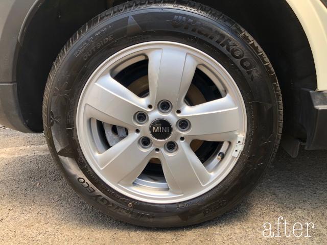 BMW　ＭＩＮＩ　艶出しルームクリーニング 