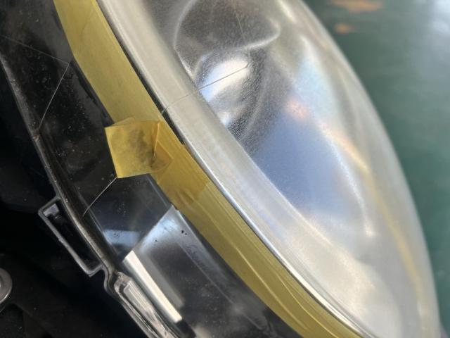 MINI F系　ミニクーパー　ヘッドライト研磨　ライト修理　コーティング　岡山市　南区　