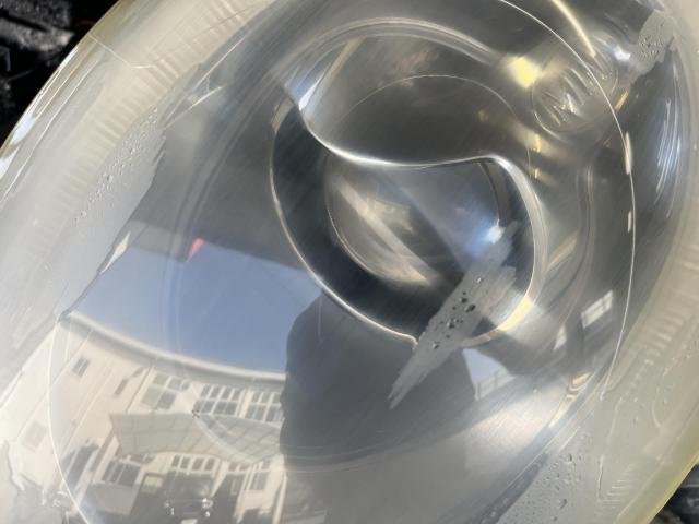 MINI F系　ミニクーパー　ヘッドライト研磨　ライト修理　コーティング　岡山市　南区　