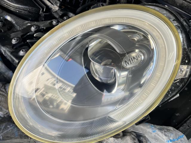 MINI F系　ミニクーパー　ヘッドライト研磨　ライト修理　コーティング　岡山市　南区　