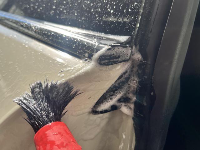 MINI ミニ　ミニクーパー　F系MINI ガラスコーティング　ポリマーコーティング　ボディ研磨　撥水コーティング　ナノグラフェン　ウォータースポット　岡山市　南区　