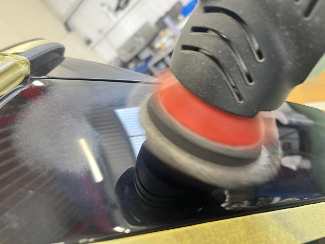 MINI ミニ　ミニクーパー　F系MINI ガラスコーティング　ポリマーコーティング　ボディ研磨　撥水コーティング　ナノグラフェン　ウォータースポット　岡山市　南区　