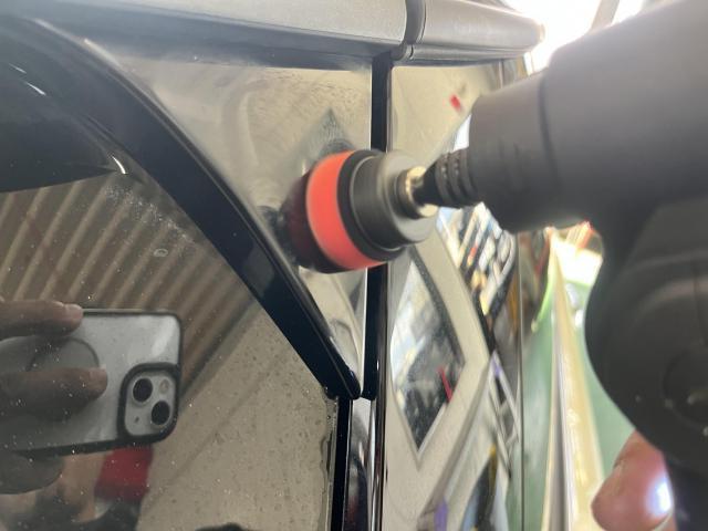 MINI ミニ　ミニクーパー　F系MINI ガラスコーティング　ポリマーコーティング　ボディ研磨　撥水コーティング　ナノグラフェン　ウォータースポット　岡山市　南区　