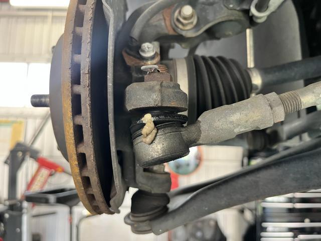 スズキ　クロスビー　12ヶ月点検　1年点検　ロアボールジョイントブーツ交換　タイロッドエンドブーツ交換　岡山市　南区　