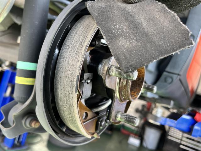 スズキ　クロスビー　12ヶ月点検　1年点検　ロアボールジョイントブーツ交換　タイロッドエンドブーツ交換　岡山市　南区　