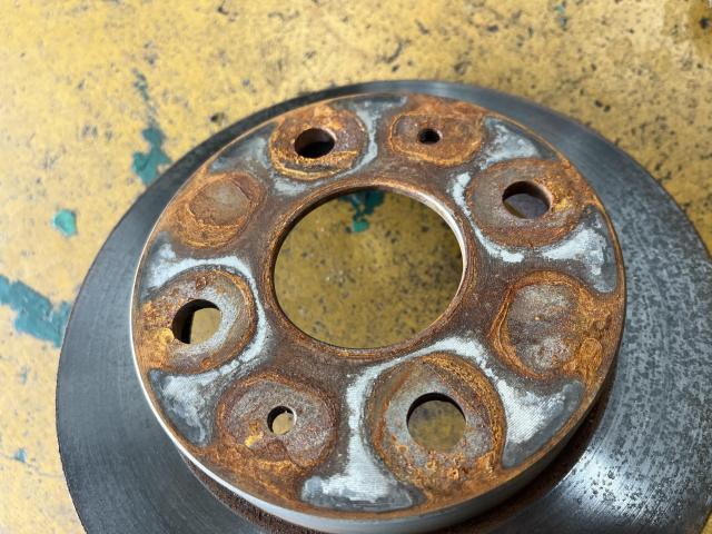 ダイハツ　ハイゼットカーゴ　納車前点検/整備　ブレーキオイル　エンジンオイル　タイヤ　ディスクパッド　交換　岡山市　南区　