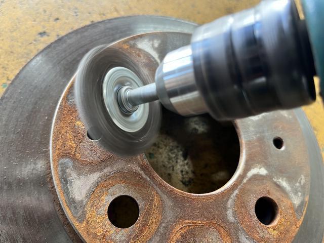 ダイハツ　ハイゼットカーゴ　納車前点検/整備　ブレーキオイル　エンジンオイル　タイヤ　ディスクパッド　交換　岡山市　南区　