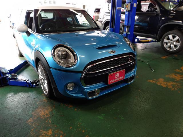 ＭＩＮＩ　ＭＩＮＩ　その他修理・整備　 F55MINI クーパーS
ウォッシャーモーター交換　岡山市　南区　