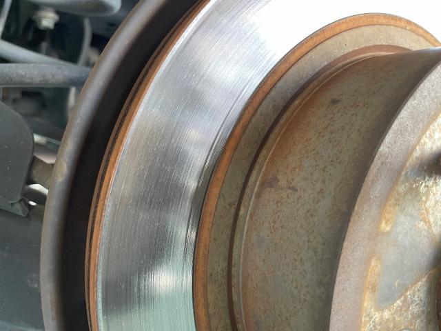 日産　エクストレイル　ブレーキ異音　ブレーキパッド交換　ローター交換　岡山市　南区
