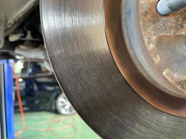 日産　エクストレイル　ブレーキ異音　ブレーキパッド交換　ローター交換　岡山市　南区
