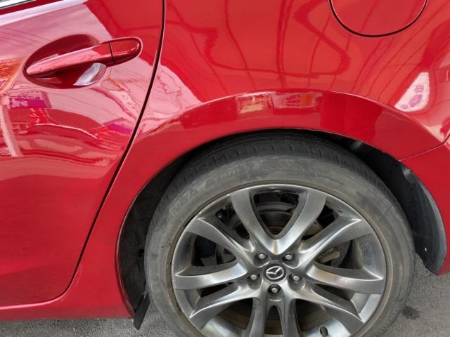 マツダ　アテンザ　左リアドア　左リアクウォーター　傷・凹み修理【福山市・笠岡市・井原市で車の事なら全部合わせて”カーコンビニ俱楽部　スズキオート福山(株)”へまるっとお任せ下さい！】