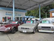旧車をメインに扱っていますが、新車・中古車・外車・ミニバン・軽自動車など各種対応致します。