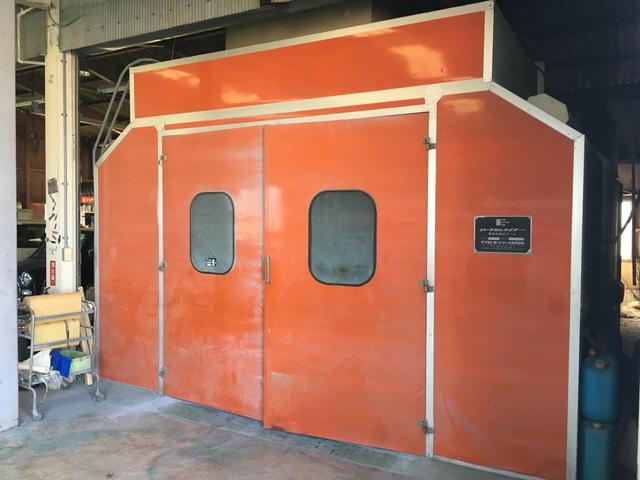 塗装ブース完備
