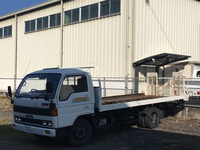 自社積載車完備、事故などで動かないお車もお任せください