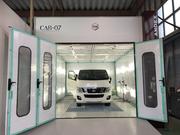 鈑金塗装設備も万全です