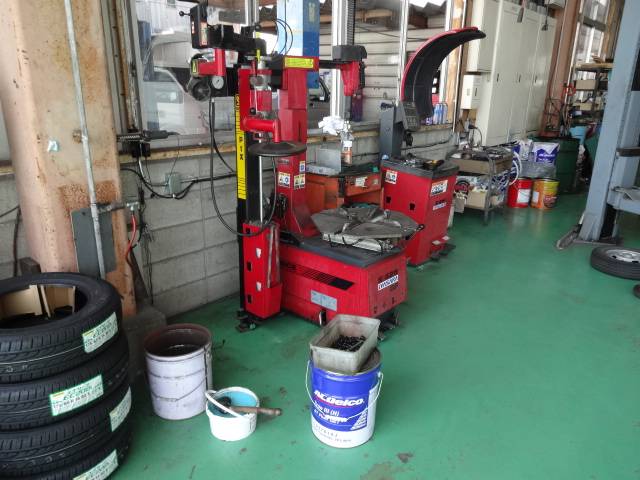 タイヤチェンジャー完備