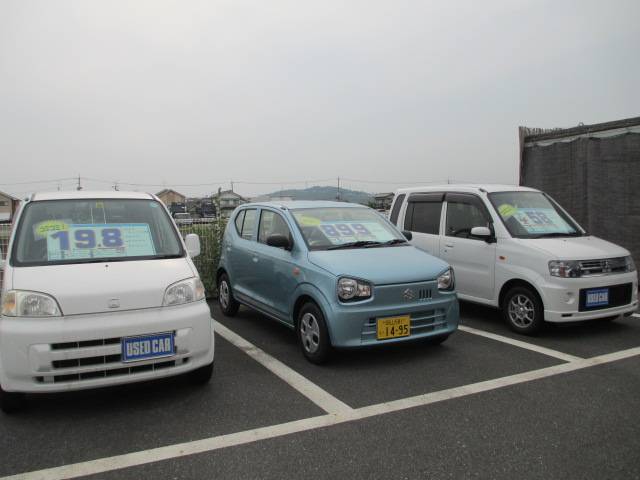 サンモータースではお買得の中古車もあります。本当にお買い得なのでこまめにチェックしてください