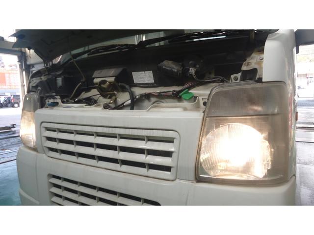 マツダ スクラムトラック KC （LE-DG63T）の車検、冷却水の漏れ修理
