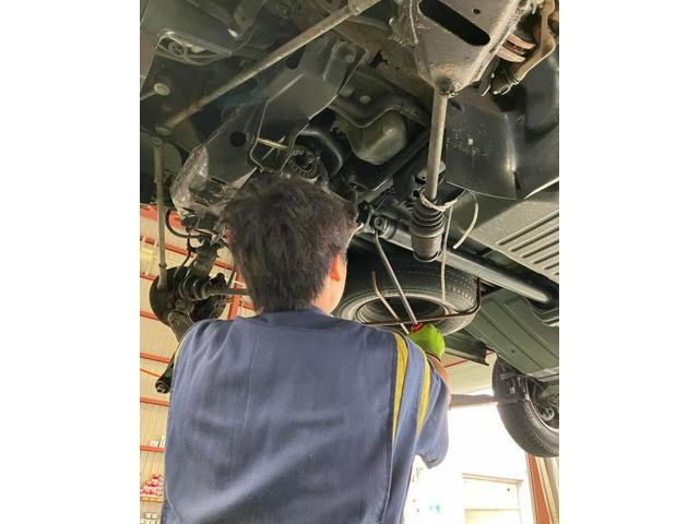 スバル サンバーディアス 水漏れ修理 ラジエーター交換【鳥取県