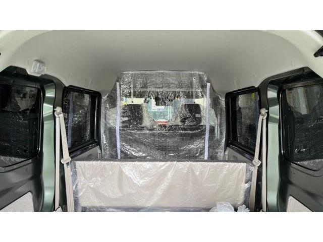 DA17V エブリィバン　ドラレコ　ドライブレコーダー　間仕切りカーテン取付【山口市で持込でのタイヤ交換・ドライブレコーダー・ナビ・ETC等の各種パーツの取付・修理・メンテナンスの事は　湯田自販へお任せ下さいね！】