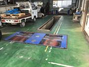 車検専用ラインも完備しています作業もスムーズでお待たせいたしません