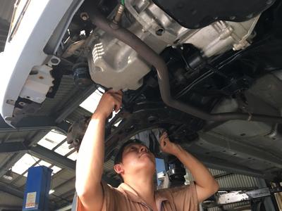 プロの整備士がメンテナンス