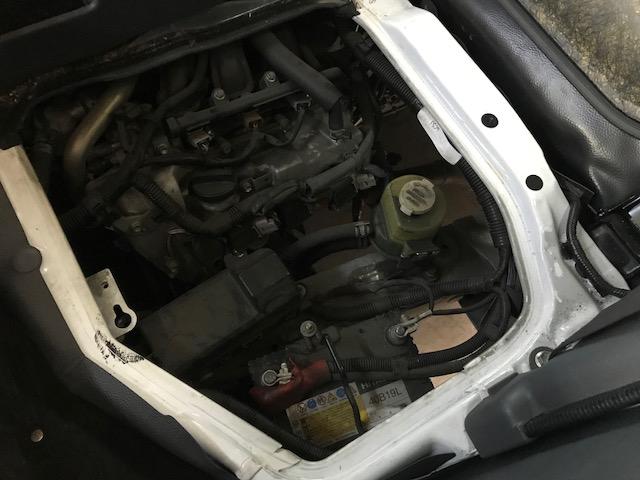 ハイゼットカーゴ　エンジン整備【岡山市　車検　修理　鈑金　取付お任せください】