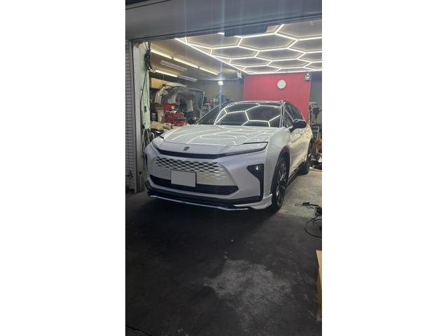 トヨタ　クラウンエステート　エアロパーツ取付（モデリスタ）【岡山市南区　早島町　倉敷市　岡山市中区　岡山市北区でお車の鈑金・塗装修理、持込でのタイヤ交換、各種パーツ取付の事なら（有）ティーファクトリー】