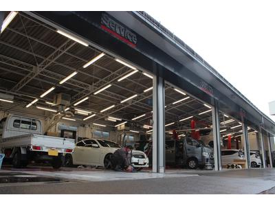 全店で民間車検場を完備！