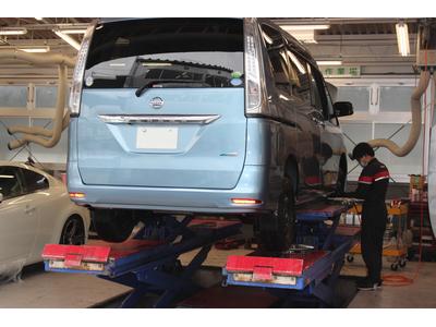 日産の安心の法定１２ヶ月点検