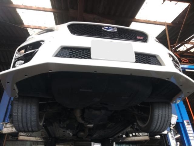 スバル WRX STI 外装品・エアロパーツ取付 フロントスポイラー取付