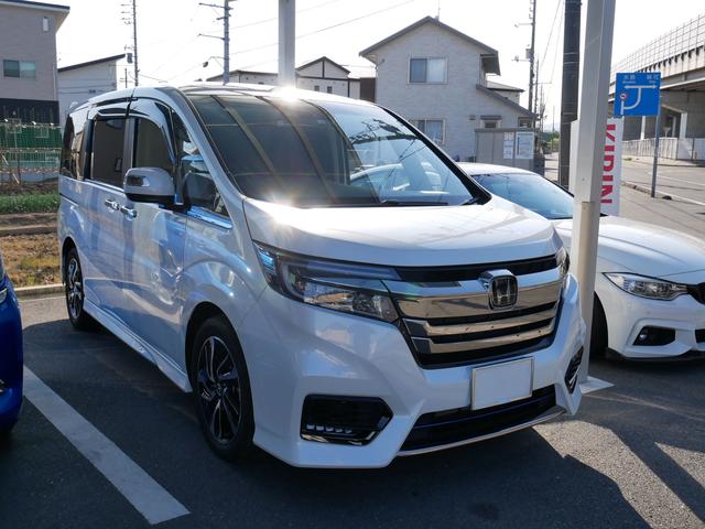 ホンダ ステップワゴンに無限のウインカー付きワイドミラーの取り付けです グーネットピット