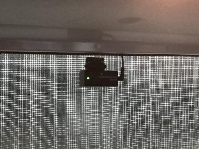 ダイハツ　タントにコムテックのドライブレコーダーF/Ｒ取り付けです。