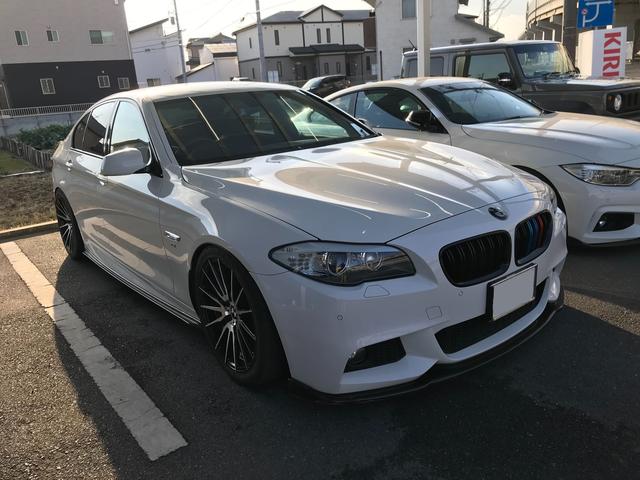 BMW523dの車検です。