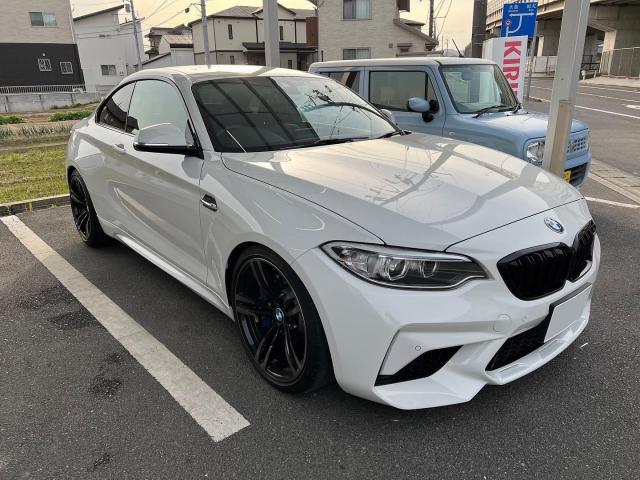 BMW M2にルミクールNS-015でカーフィルム施工です。